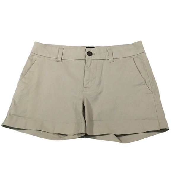GAP Relaxed Girlfriend Tan Khaki Stretch Shorts - Women’s 2 - Picture 13 of 13